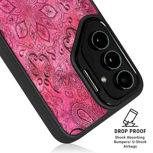 Pink Zen Ginseng Galaxy S25 Kickstand Case